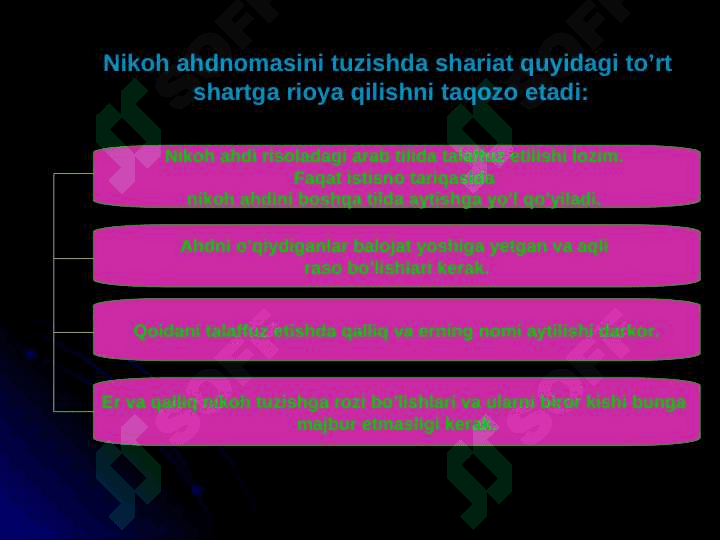 MUSULMONLARNING HUQUQIY MAQOMI 7