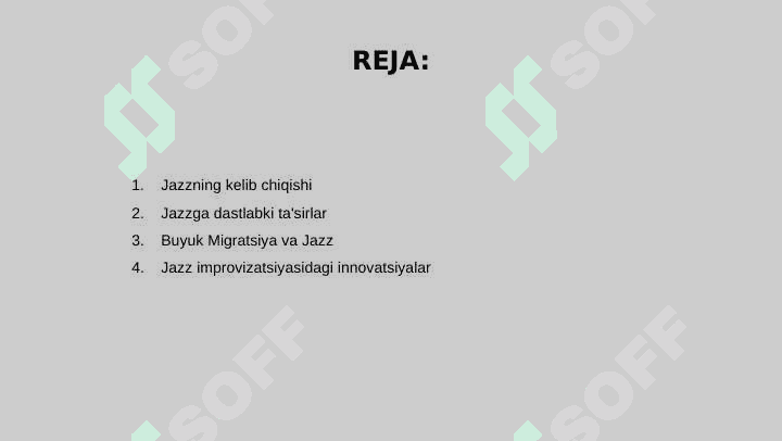 Jaz taraqqiyoti 2