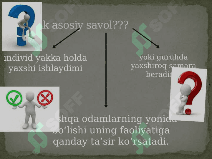 Kichik va katta guruhlar  psixologiyasi 6