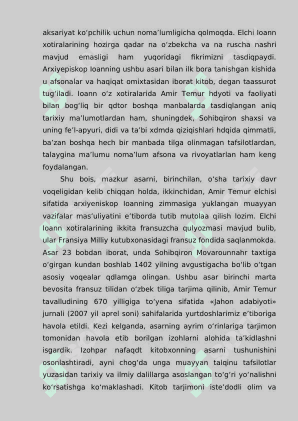 Amir Temur va Temuriylar davri tarixiga oid Yevropa manbalari 24 8