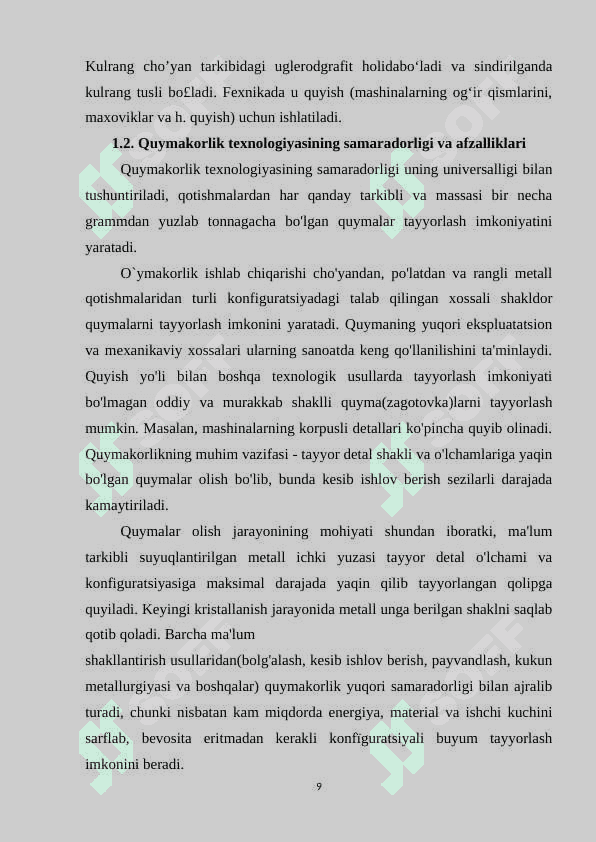POLATDAN SOVUTILGAN VA QIZDIRILGAN HOLLARDA TAYYORLANGAN PROKATLAR 8
