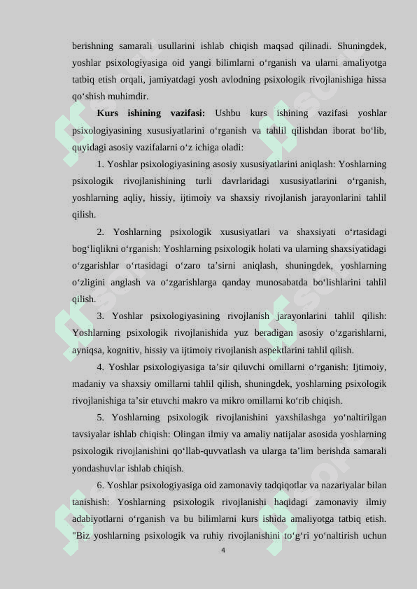 Yoshlar psixologiyasining xususiyatlari 4