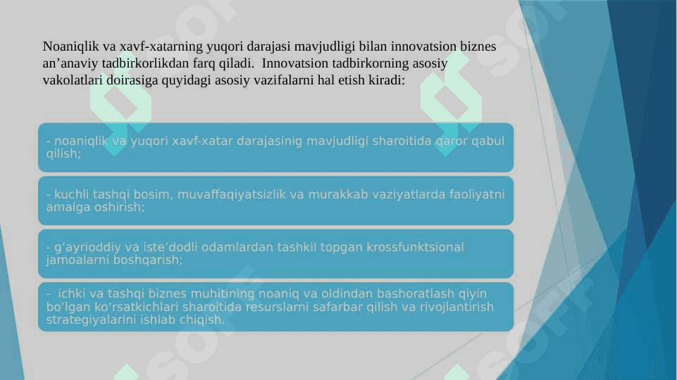 Innovatsion tadbirkorlik va innovatsion biznes 5