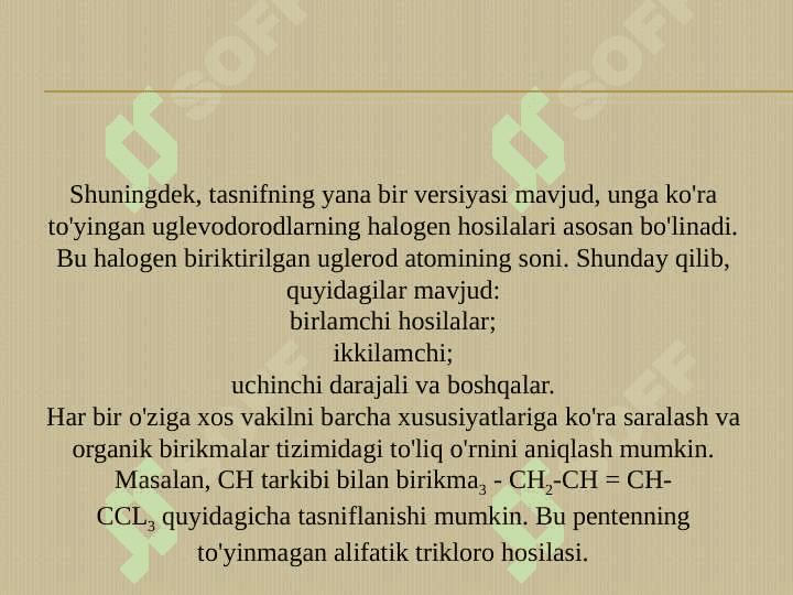 GALOGENLARNING SULFIDLARI.GALOGENLARNING OKSOKISLOTALARI 3