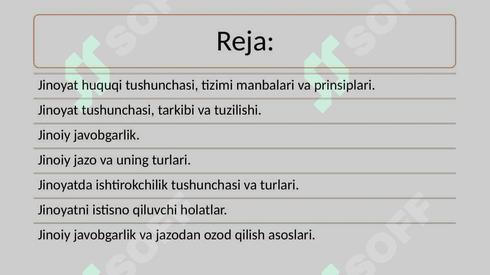 JINOYaT HUQUQINING ASOSIY TUShUNChALARI 2