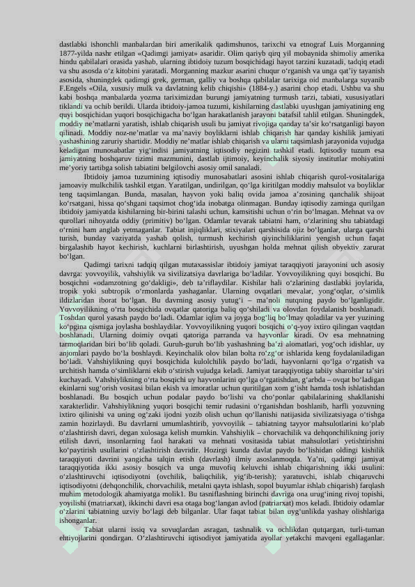 DAVLAT VA HUQUQNING KELIB CHIQISHI. DAVLAT TUSHUNCHASI, BELGILARI, MOHIYATI VA TIPLARI 3