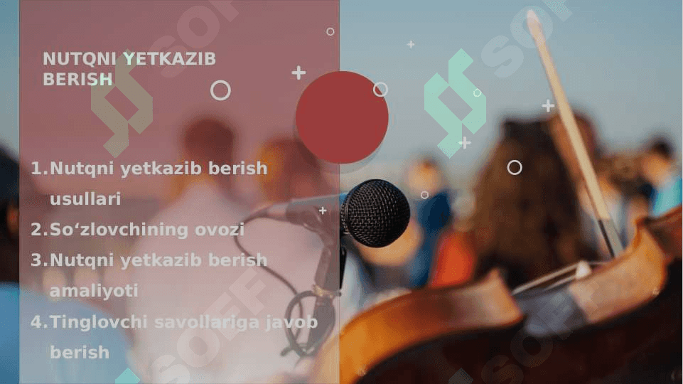 NUTQNI YETKAZIB BERISH 2