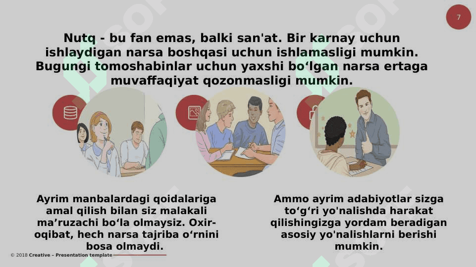 NUTQNI YETKAZIB BERISH 7