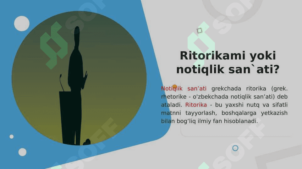 Notiqlik san’ati va liderlik fanning mazmuni, maqsadi va vazifalari 6