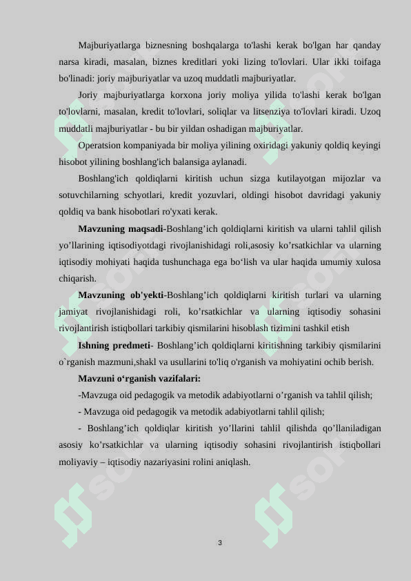 Boshlang‘ich qoldiqlarni kiritish 3