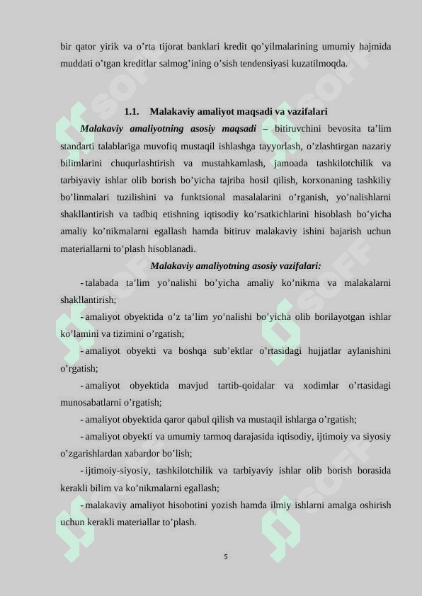 Agrobank MALAKAVIY AMALIYoT BO‘YIChA 5