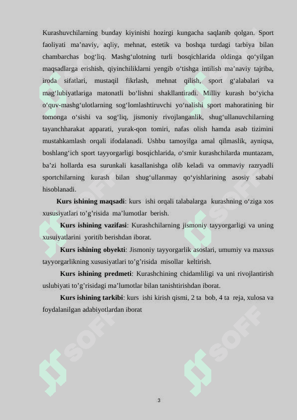 Kurash bo‘yicha jismoniy tayyorgarlik xususiyatlari. 3