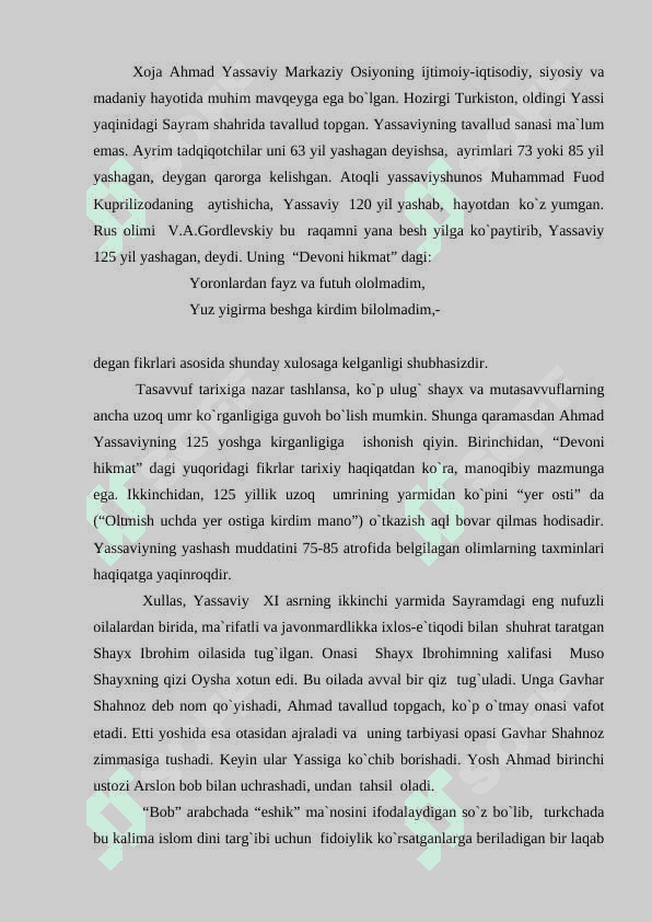 AHMAD YASSAVIYNING PEDAGOGIK QARASHLARI 2