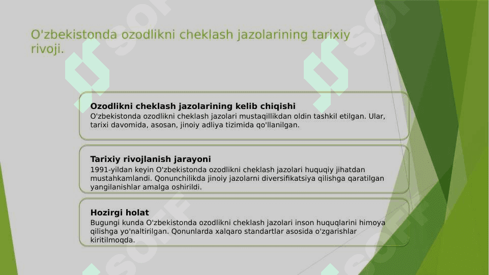 Ozodlikni cheklash tariqasidagi jazolarni ijro etish tartibi 2