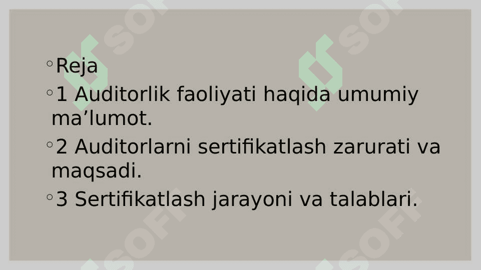 Ishchi auditorlarni sertifikatlash tartibi 2