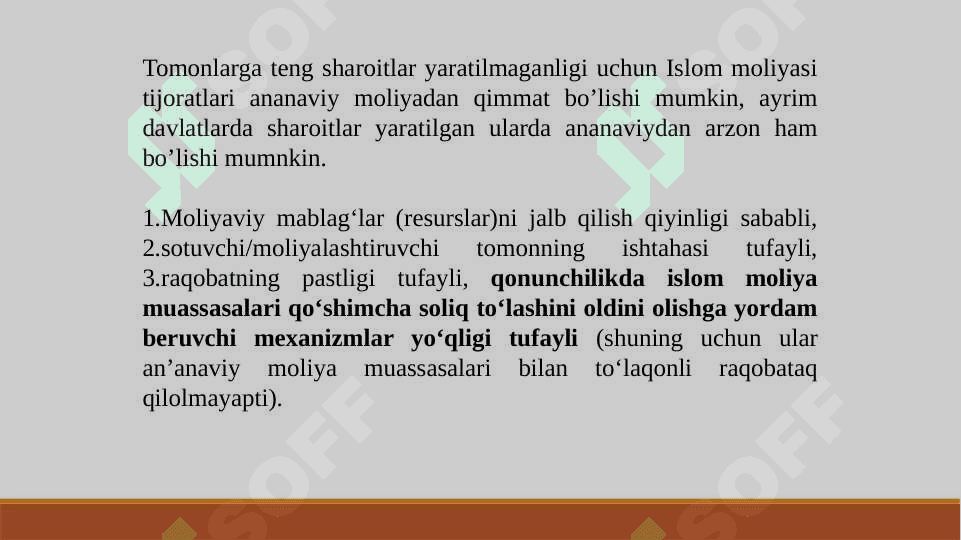 Islom moliyasida savdo-sotiq masalasi va uning turlari 3