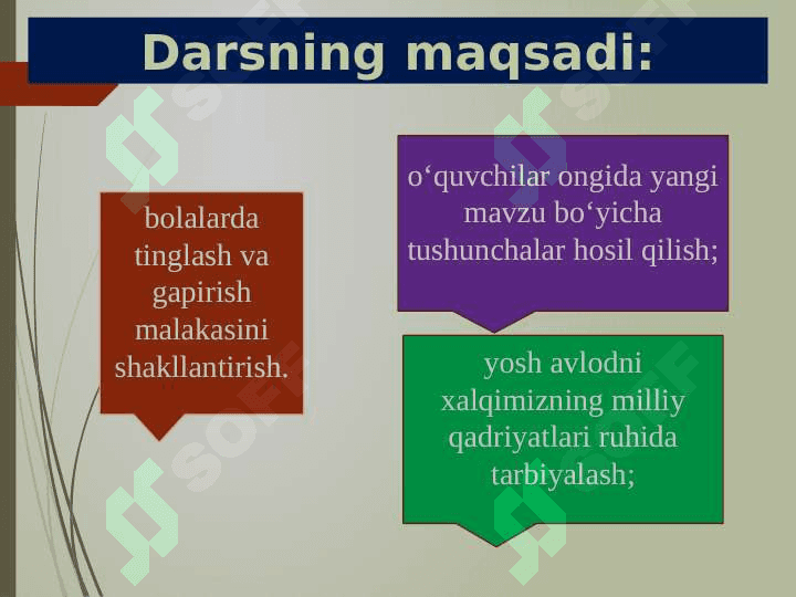 TINGLASH VA GAPIRISH MALAKASINI SHAKLLANTIRISH 2