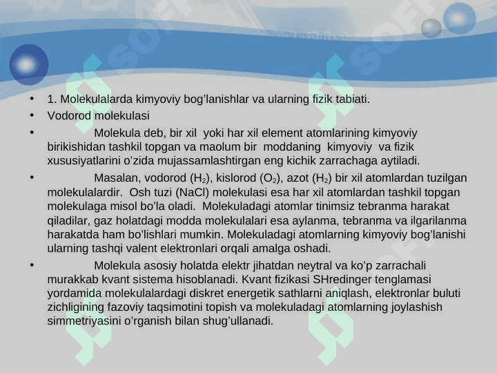 Vodorod  elektrodi. Gal‘vanik element xaqida tushuncha. O‘ta kuchlanish 2