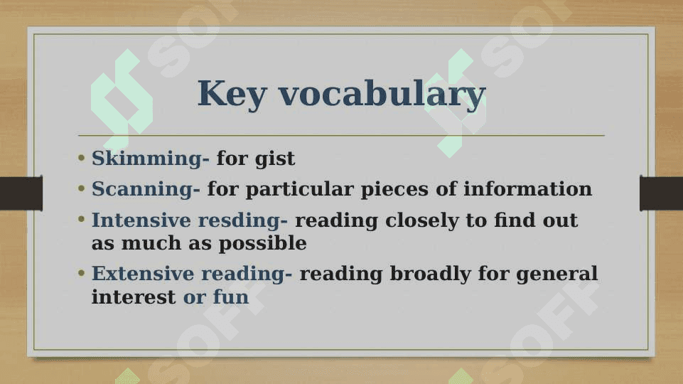 WAYS OF DEVELOPING READING ACTIVITIES FOR ACADEMIC LYCEUM STUDENTS 4