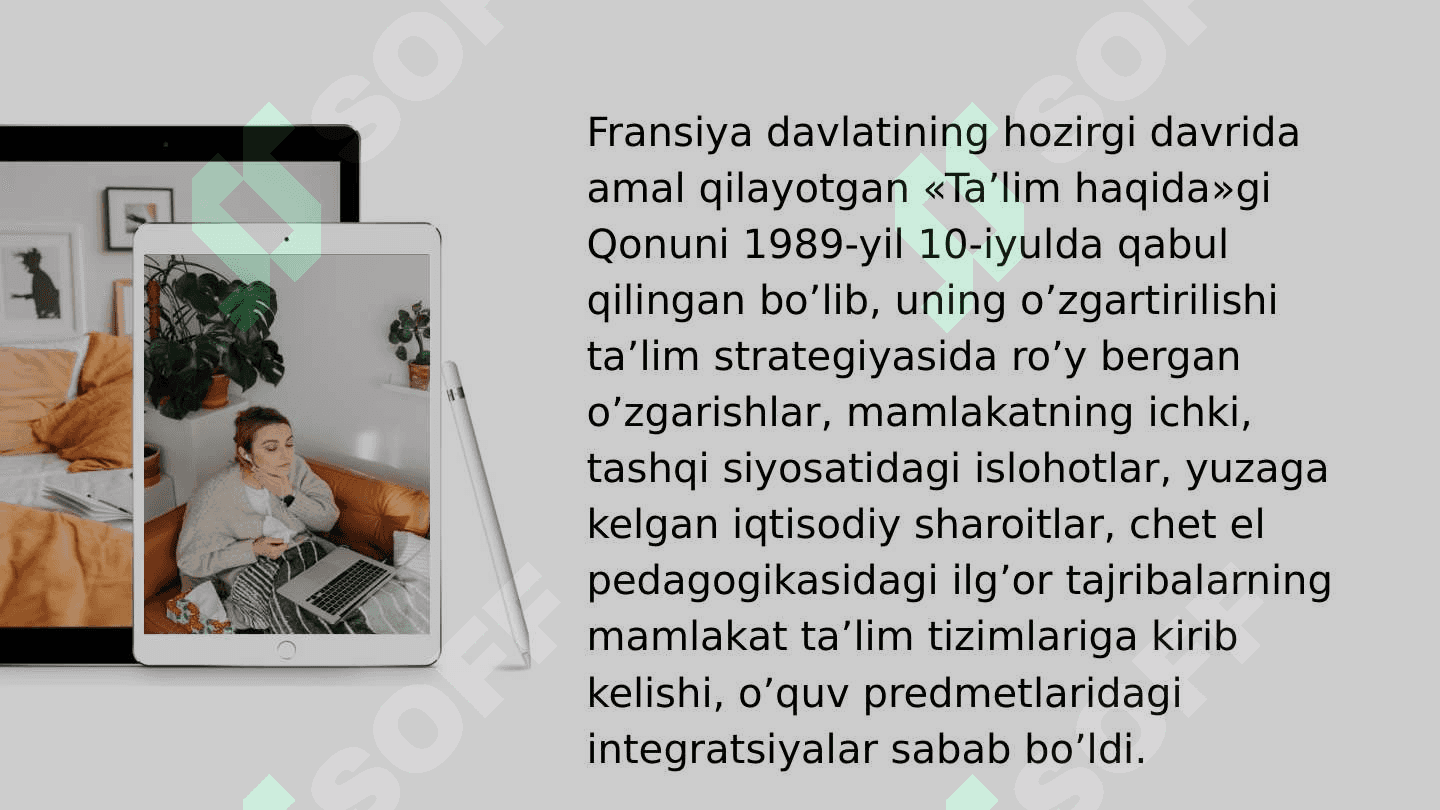 FRANSIYA TA’LIM TIZIMI 3