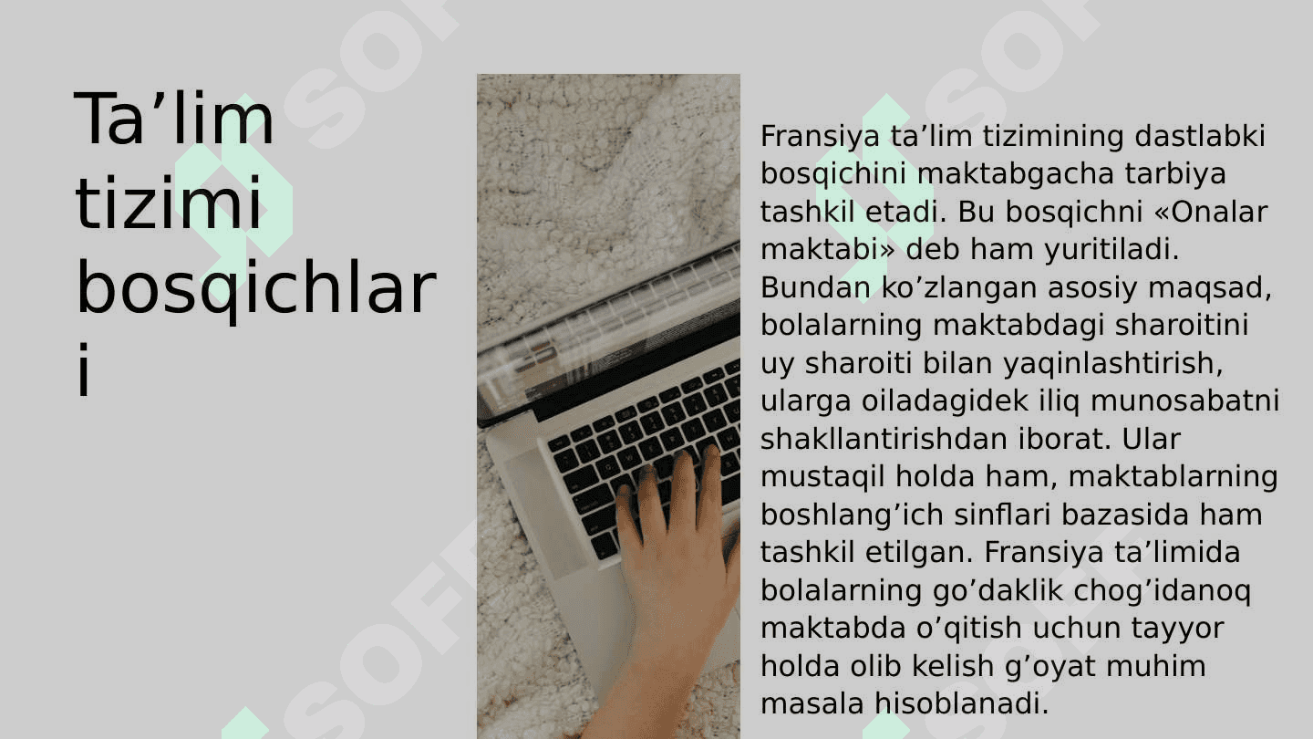 FRANSIYA TA’LIM TIZIMI 5