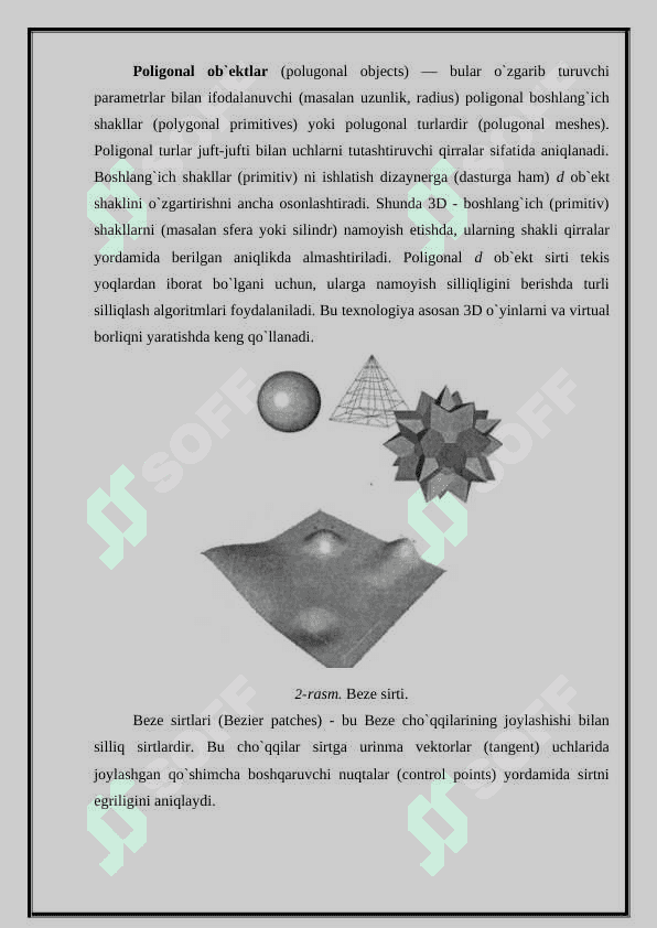 3D MAX. asosiy tushunchalar. 3D MAX tizimining vazifasi. 3D MAX tizimini ishga tushirish va unda amallar bajarish 5