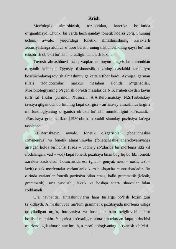 O’zbek tilshunosligida morfema va qo’shimcha munosabatlar 3