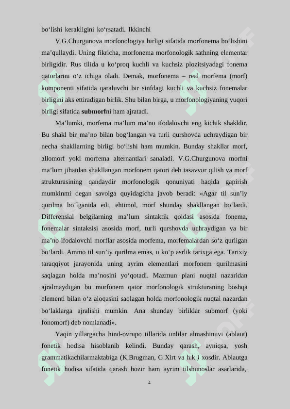 O’zbek tilshunosligida morfema va qo’shimcha munosabatlar 4