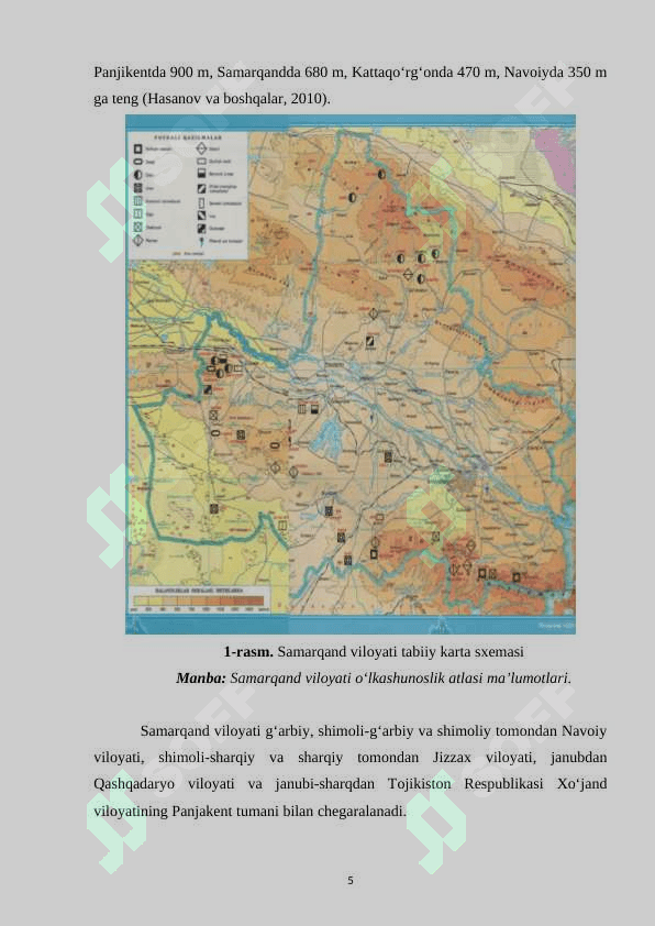 Samarqand viloyati geografiyasi 5