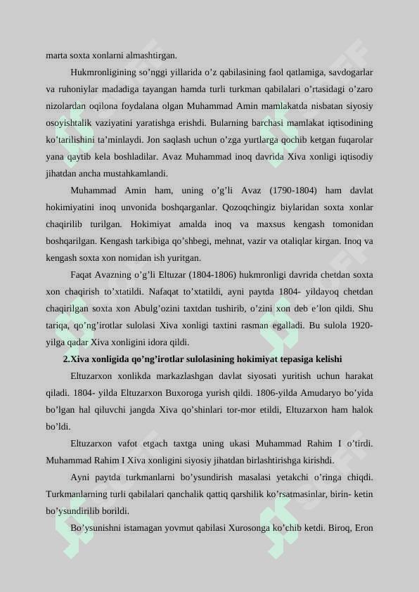 Xiva xonligini siyosiy ijtimoiy hayoti 3