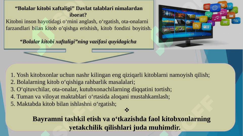 Kitobxonlik faoliyatini shakllantirish. 8