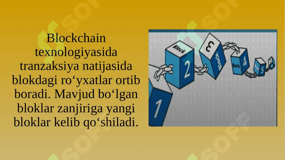 Blockchain texnologiyalari xaqida asosiy tushunchalar 5