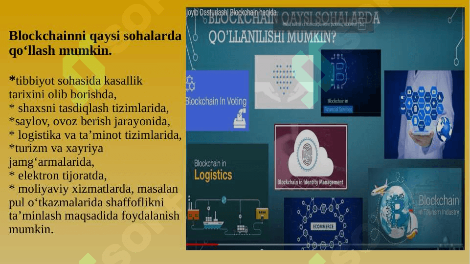 Blockchain texnologiyalari xaqida asosiy tushunchalar 6