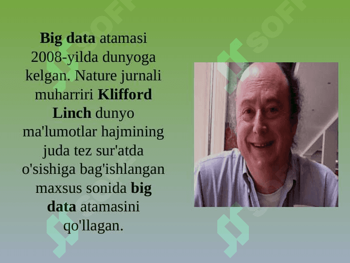 Катта маълумотлар омбори (BIG DATA) ва когнитив технологиялар ва уларни қўллаш  хақида  асосий тушунчалар 3