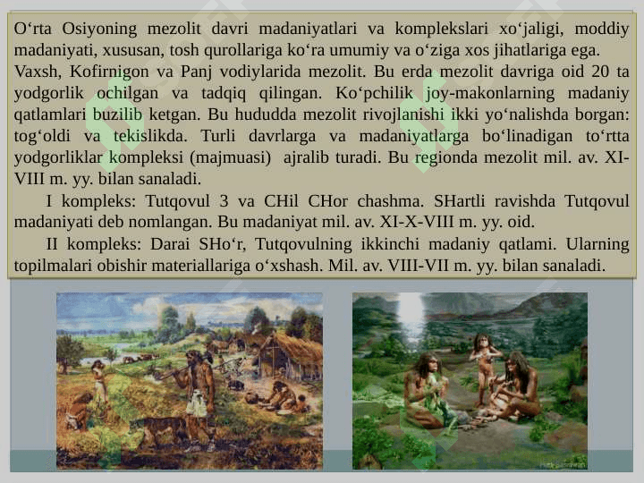 Qadimgi davr madaniyatining o‘ziga xos hususiyati 3