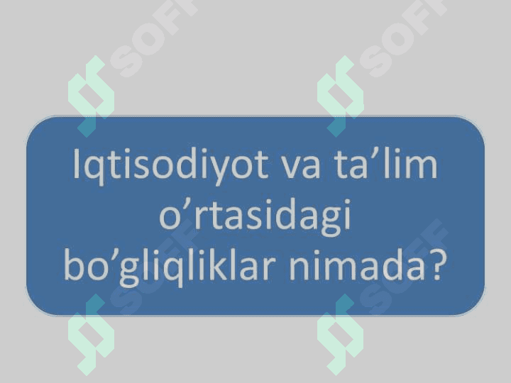 Inson kapitali  ta’lim va sog‘liqni saqlash 3