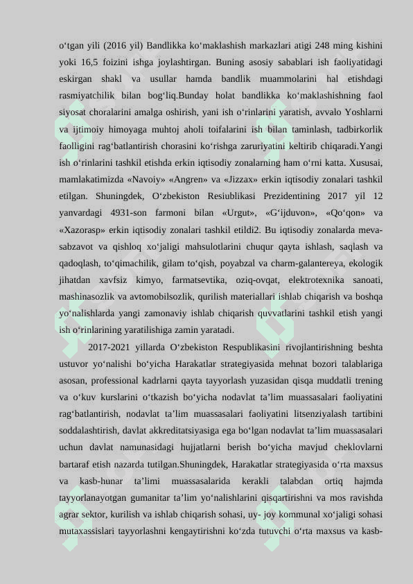 O‘zbekiston Respublikasidagi ijtimoiy o‘zgarishlar. 3