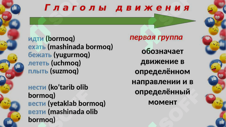 Глаголы  движения 2