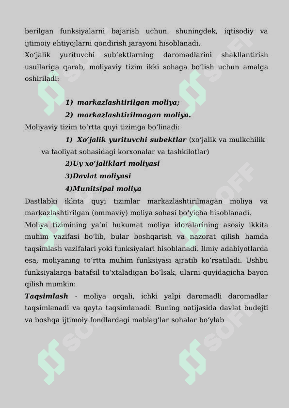 MOLIYaVIY BARQARORLIK 3