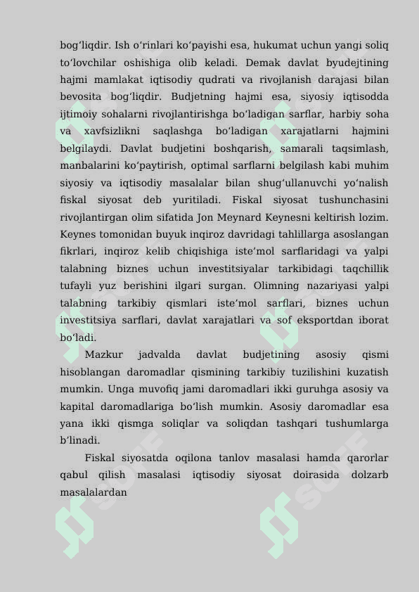 BUDJET SIYOSATI VA UNING SAMARADORLIGI MASALASI 3