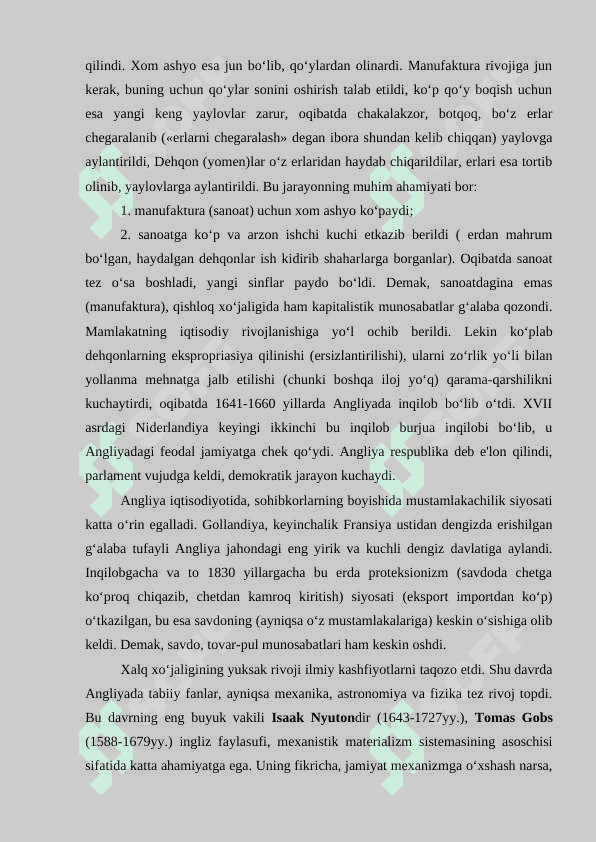 Klassik maktab tarafdorlarining asosiy g‘oyalari 3