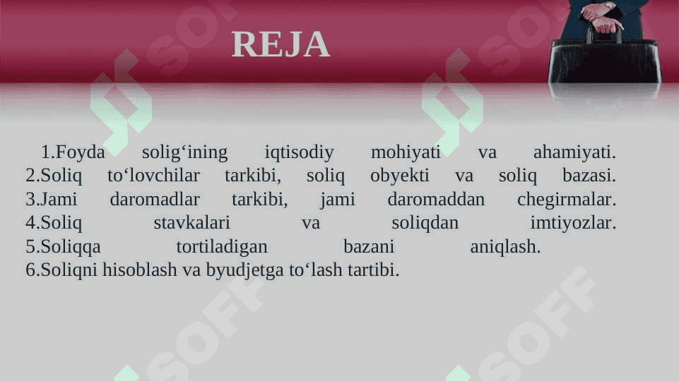 AKSIZ SOLIG‘I 2
