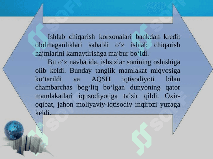 Moliyaviy inqiroz iqtisodiyoti 4