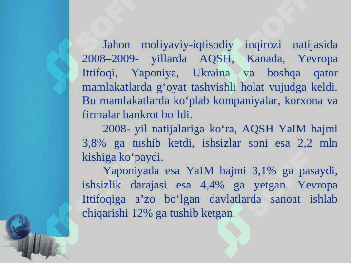 Moliyaviy inqiroz iqtisodiyoti 7