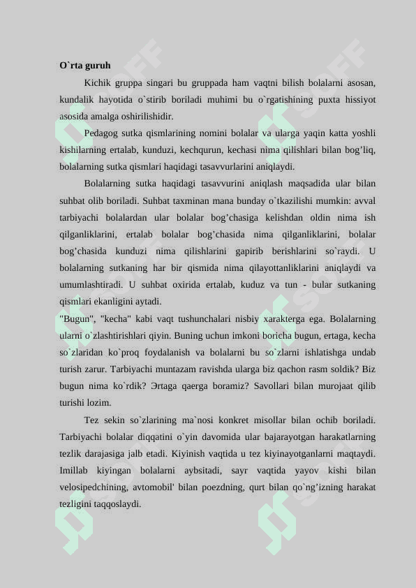 Vaqt haqida tushuncha 5