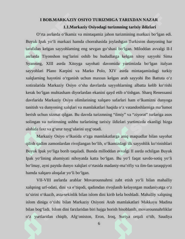 Markaziy Osiyo mamlakatlari turizmi 6
