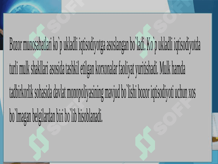 Bozor munosabatlari sharoitida korxonalarni davlat tasarrufidan chiqarish va xususiylashtirish 3