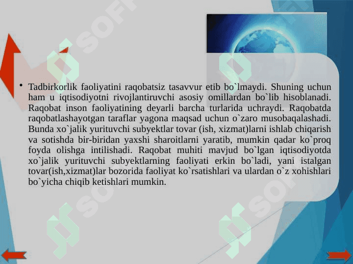 RAQOBATNING HUQUQIY TA'MINLANISHI 4