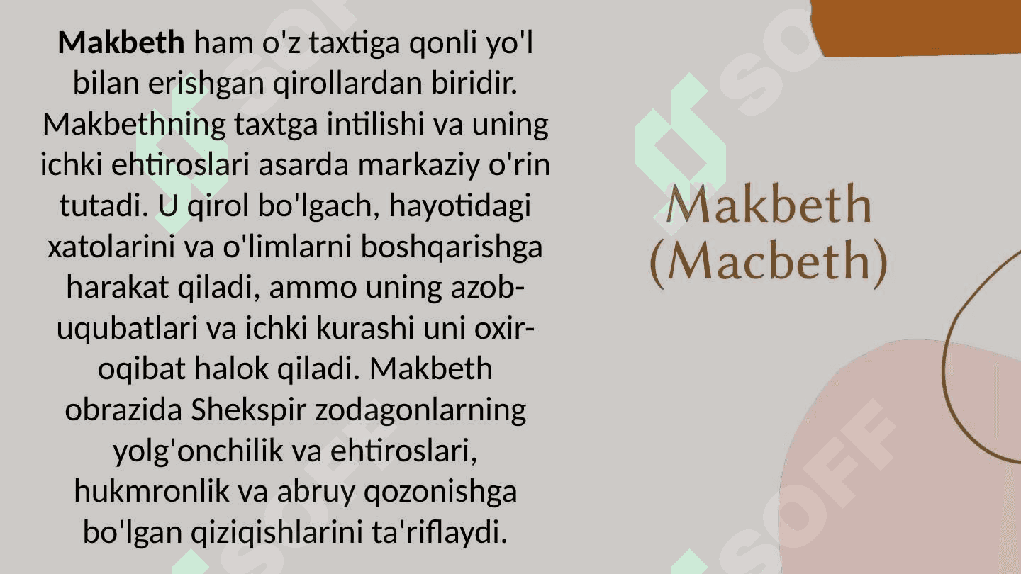 Shekspir tragediyalarida qirol obrazi 4