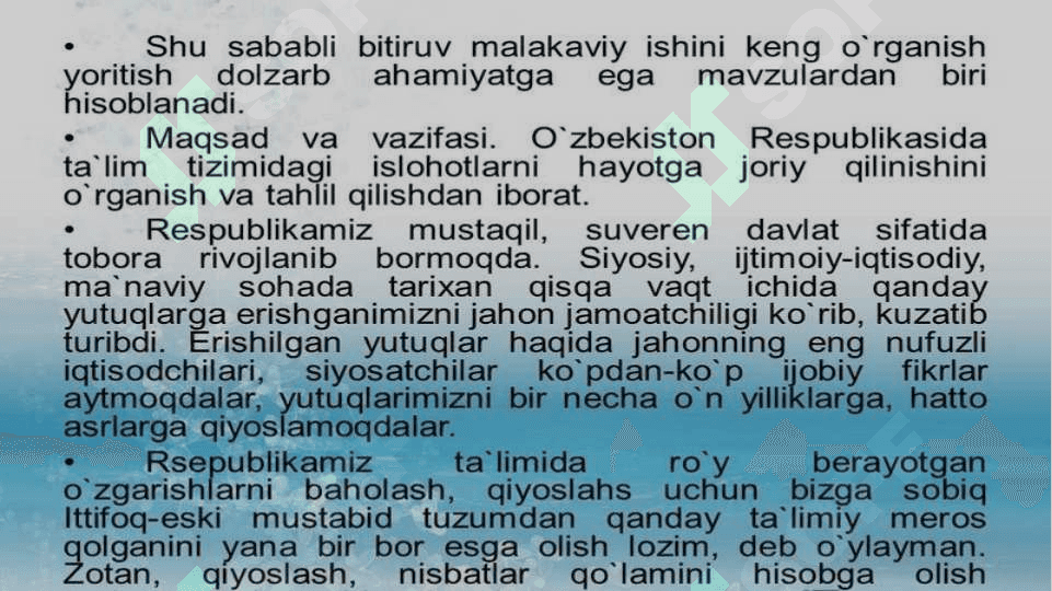 Yangi jamiyat qurishda ta’lim va tarbiyaning o’rni 4